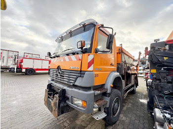 Камион за подигање контејнери Mercedes-Benz Atego 1828 4x4 Atego 1828 4x4, Tele-Absetzer, Winterdienstausstattung: слика 3