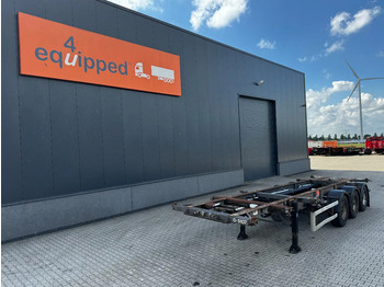 Транспортер на контејнер/ Полуприколка со променливо тело DESOT