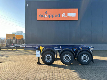 Нов Транспортер на контејнер/ Полуприколка со променливо тело Krone NEW / DIRECT AVAILABLE 20FT ADR-CHASSIS, DISCBRAKES, LIFTAXLE, 2x available: слика 2