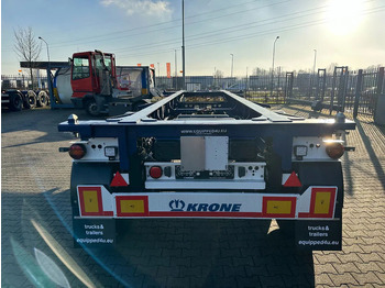 Нов Транспортер на контејнер/ Полуприколка со променливо тело Krone NEW / DIRECT AVAILABLE 20FT ADR-CHASSIS, DISCBRAKES, LIFTAXLE, 2x available: слика 4