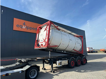 Транспортер на контејнер/ Полуприколка со променливо тело VAN HOOL 20'