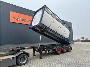 Транспортер на контејнер/ Полуприколка со променливо тело VAN HOOL 20'