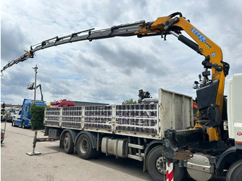 Камион со кран DAF CF 85.360 8x2 + CRANE (25m!) EFFER 305 6S + JIB 4S + ROTATOR - PLATORM 7m60 - LIFT + STEERING AXLE - EURO 5 - BE: слика 3