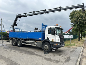 Камион со кран SCANIA P 410