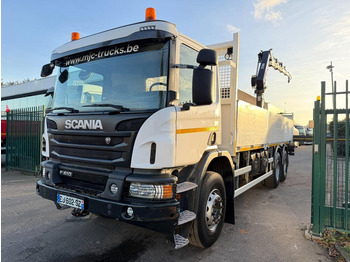 Камион со кран Scania P410 6x4 + CRANE HIAB X-HIDUO 188 ES-4 - RETARDER - ROTATOR - PLATFORM 6m80 - BIG AXLES HUB REDUCTION - STEEL SPRING - TUV 05/2026: слика 4 Камион со кран Scania P410 6x4 + CRANE HIAB X-HIDUO 188 ES-4 - RETARDER - ROTATOR - PLATFORM 6m80 - BIG AXLES HUB REDUCTION - STEEL SPRING - TUV 05/2026: слика 4