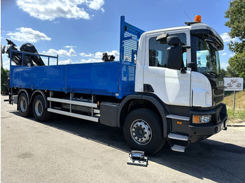 Камион со платформа SCANIA P 410