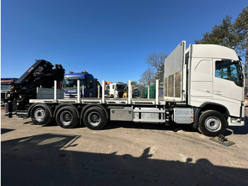 Камион со платформа, Камион со кран Volvo FH 420 8x4 TRIDEM + KRAAN HIAB 408 E-8 HIPRO + WINCH - 63.000km ONLY - CREWCAB 4 SEATER - PLATFORM 7m - TOP CONDITION: слика 5