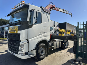 Камион со кран Volvo FH 540 TRACTOR + CRANE PK 18500 + RADIO - *449.000km* - EURO 6 - COC - 4 STABS: слика 4