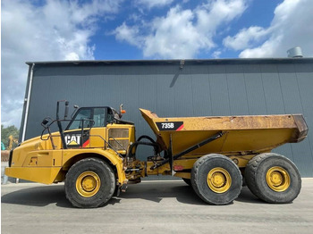 Зглобен истоварувач Cat 735 | 735B: слика 5