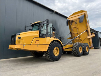 Зглобен истоварувач Cat 745 04A - New Tires: слика 4