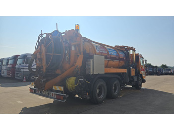 Вакуумски камион Volvo FL 10 - 320 (10500L + 1500L / 10 TYRES FULL STEEL / HIGH PRESSURE + VACUUM / POMPE MANUELLE / MANUAL PUMP): слика 5