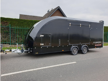 Автотранспортна приколка BJT Race Transporter 4 550x212x188cm blackline E Winde Alufelgen bl FSR ASR RFS 100km/H 3500kg 2024: слика 4
