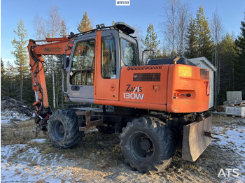 Багер на тркала Hitachi ZX130W Wheeled excavator: слика 2