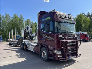 Камион за дрва SCANIA R 580