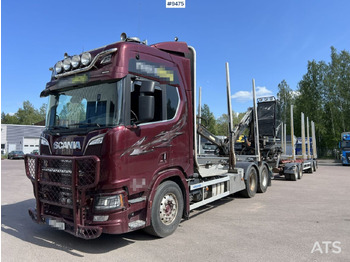 Камион за дрва SCANIA R 580