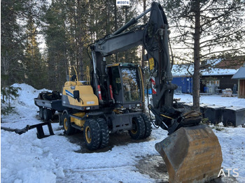 Багер на тркала VOLVO EW160D