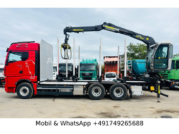 Камион со кран MAN TGX 26.580 GM BL 6x4 *Retarder/Tajfun-LIV-150Z: слика 2