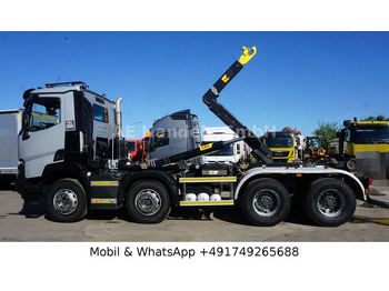 Камион со кука за подигање Renault C520 BB 8x4*Retarder/Hyva-26.55S-Schub/Kamera/AP: слика 2