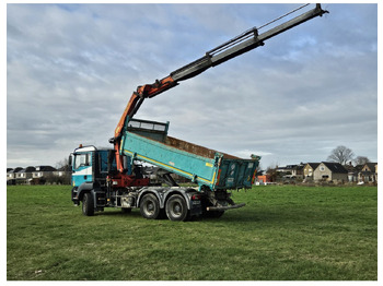 Кипер MAN TGA 33.360 TIPPER 3 SIDE CRANE PALFINGER 16502 *REMOTE CONTROL: слика 4