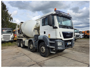 Камион миксер за бетон TGS 35.400 8X4 Concrete Mixer Stetter Euro 6 Steelsuspension: слика 5