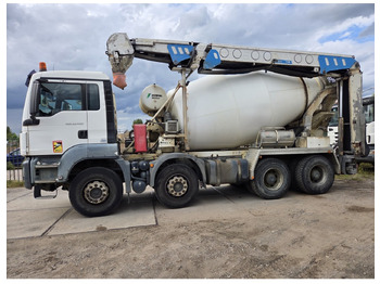 Камион миксер за бетон TGS 35.400 8X4 Concrete Mixer Stetter Euro 6 Steelsuspension: слика 2