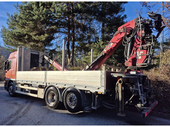 Камион со кран Mercedes-Benz Actros 2548 6x2,E5,MP3,EPS, Penz 25R9,50 Greifer: слика 5