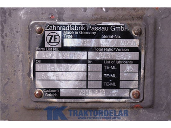 Оска и делови за Градежна машина Volvo L 30 B Framvagn: слика 3 Оска и делови за Градежна машина Volvo L 30 B Framvagn: слика 3