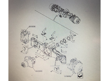 Предна оска CASE