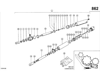 Хидрауличен цилиндар CLAAS