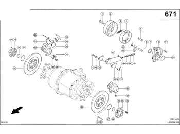 Делови за кочници CLAAS