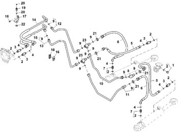 Црево за управување JOHN DEERE
