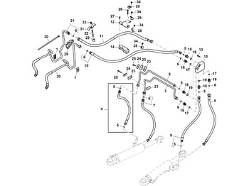 Црево за управување JOHN DEERE