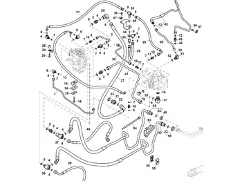 Црево за управување JOHN DEERE