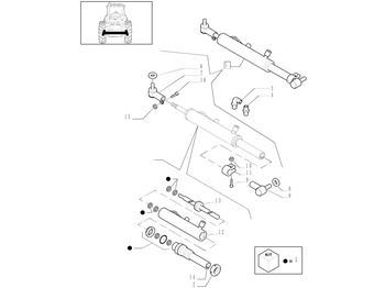 Хидрауличен цилиндар NEW HOLLAND