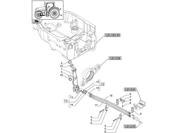 Хидрауличен цилиндар NEW HOLLAND