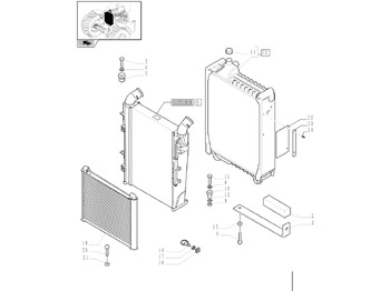 Радијатор NEW HOLLAND
