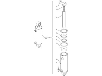 Хидрауличен цилиндар NEW HOLLAND