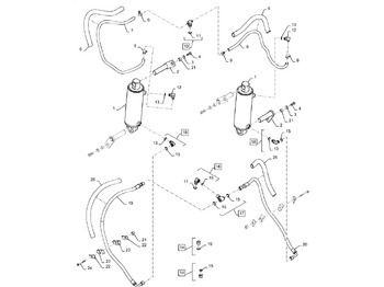 Хидрауличен цилиндар NEW HOLLAND
