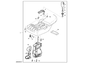 Кабина и ентериер JOHN DEERE