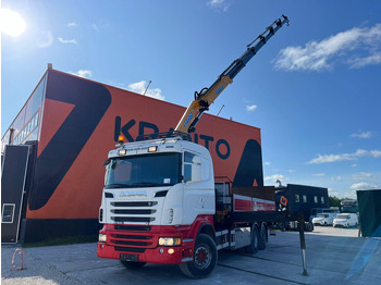 Камион со платформа SCANIA R 500