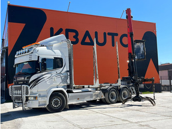 Камион за дрва SCANIA R 580