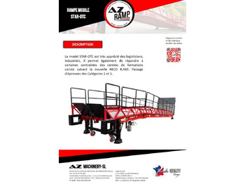 Нов Товарна рампа Loading Ramp with with hydraulic folding bridge - AZ RAMP - STAR-OTC- 8T. 8 ton capacity: слика 2 Нов Товарна рампа Loading Ramp with with hydraulic folding bridge - AZ RAMP - STAR-OTC- 8T. 8 ton capacity: слика 2