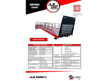 Нов Товарна рампа Loading Ramp with with hydraulic folding bridge - AZ RAMP - STAR-OTC- 8T. 8 ton capacity: слика 4 Нов Товарна рампа Loading Ramp with with hydraulic folding bridge - AZ RAMP - STAR-OTC- 8T. 8 ton capacity: слика 4