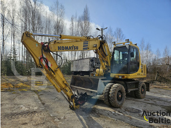Багер на тркала KOMATSU PW130