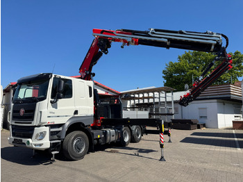 Камион со платформа, Камион со кран Tatra 6x6x6 Phoenix Fassi F545RA.2.27 L214 V20: слика 4