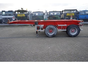 Транспортер на контејнер/ Полуприколка со променливо тело GS Meppel 2 AXLE CONTAINER TIPPER TRANSPORT: слика 1