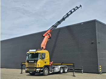 Камион со кран SCANIA G 400