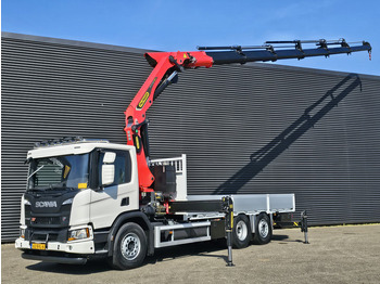 Камион со кран SCANIA P 410