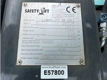 Дигачка зглобна платформа Hinowa Lightlift 20.10LI: слика 5