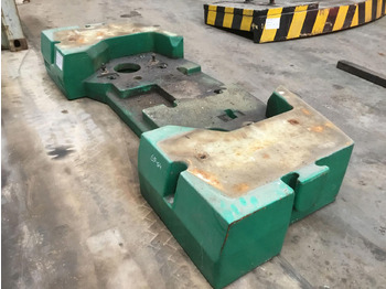 Противтежа за Мобилен кран FAUN ATF 65-G4 counterweight 3,1 ton: слика 3